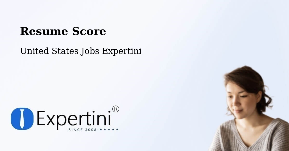 Resume Score & Job Description Match Tool – Cayce - United States Jobs Expertini